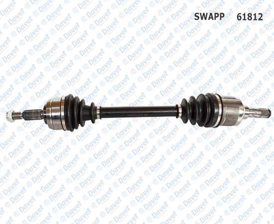 SWAPP 61812 On Aks Sol Duster 1.5 Dci 4×4 12>   (Dis Freze:25 Ic Freze:27 Conta Capi:52.6 Boy:654 Mm)